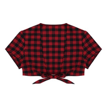 Load image into Gallery viewer, Women Sexy Solid Deep V Neck Crop Wrap Knot Slim Fitted Crop Tops T Shirt Summer Clubwear 2021 Short Sleeve Tshirt Tops