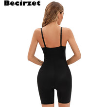 Load image into Gallery viewer, Women Sexy Underwire Rompers Black Shapewear Bodysuit Sexy Casual Body Shapers Stretch Bodys Nude Jumpsuit Bodies Lingerie