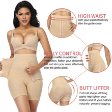Load image into Gallery viewer, Women Shapewear Tummy Control Panties Slimming Underwear Waist Trainer Body Shaper Butt Lifter Modeling Strap High Waist Girdle