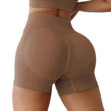 Load image into Gallery viewer, Women Shorts High Waist Yoga Short Breathable Scrunch Butt Workout Short Tights Push Up Legging Cycling Running Shorts Gym Cloth