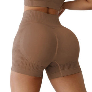 Women Shorts High Waist Yoga Short Breathable Scrunch Butt Workout Short Tights Push Up Legging Cycling Running Shorts Gym Cloth