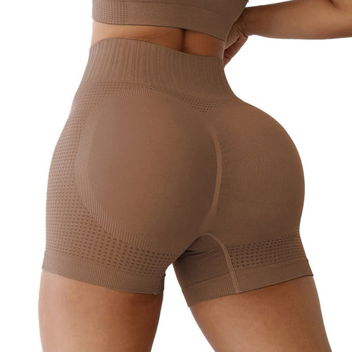 Women Shorts High Waist Yoga Short Breathable Scrunch Butt Workout Short Tights Push Up Legging Cycling Running Shorts Gym Cloth