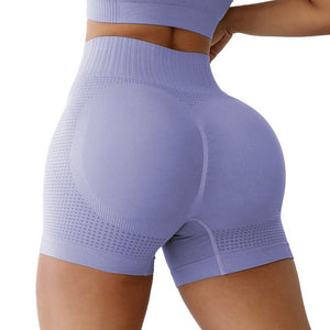 Women Shorts High Waist Yoga Short Breathable Scrunch Butt Workout Short Tights Push Up Legging Cycling Running Shorts Gym Cloth