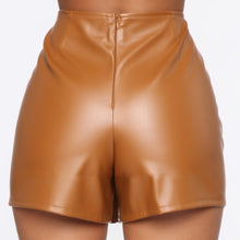 Load image into Gallery viewer, Women Skirt 2021 New Office Lady Zipper Leather Skirts Fashion Solid Color Zipper High Waist Skirt Casual Short Mini Skirts