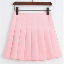 Load image into Gallery viewer, Women Skirt Fashion High Waist Pleated Skirt Sweet Cute Girls Dance Mini Skirt Cosplay Preppy Uniform School Short Skirts XS-3XL