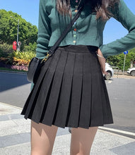 Load image into Gallery viewer, Women Skirt Fashion High Waist Pleated Skirt Sweet Cute Girls Dance Mini Skirt Cosplay Preppy Uniform School Short Skirts XS-3XL