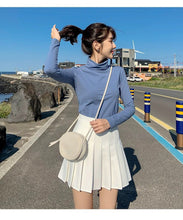 Load image into Gallery viewer, Women Skirt Fashion High Waist Pleated Skirt Sweet Cute Girls Dance Mini Skirt Cosplay Preppy Uniform School Short Skirts XS-3XL