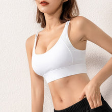Load image into Gallery viewer, Women Sports Tank Tops Push-up Shockproof Quick Dry Padded Crop-Top Breathable Tank-Top Workout Fitness Running Crop Tops