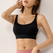 Load image into Gallery viewer, Women Sports Tank Tops Push-up Shockproof Quick Dry Padded Crop-Top Breathable Tank-Top Workout Fitness Running Crop Tops