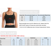 Load image into Gallery viewer, Women Sports Tops Yoga Running Workout Crop Top Fitness Vest Breathable Quik Dry  Padded Non-wire Tank Tops for Gym Home Streets