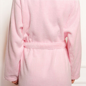 Women Towel Bathrobe 100%Cotton Long Thick Absorbent Terry Bath Robe Kimono Men LightWeight Waffle Solid Dressing Gown Sleepwear