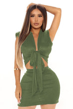 Load image into Gallery viewer, Women Two Piece Dress Clothing plus Size Sleeveless Tight Strap High Elastic Sexy Skirt Sets Outfits