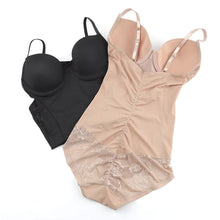 Load image into Gallery viewer, Women Underwear Body Shapewear Women Waist Corset Body Shaper Sexy Lingerie Buckle One-Piece Shapewear Tummy Buttocks Bodywear