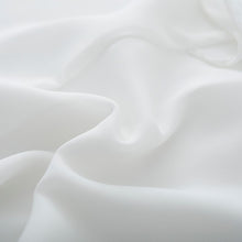 Load image into Gallery viewer, Women White Shirts Summer New 2021 Ruffles Neck Flare Sleeved Loose Chiffon Office Lady Elegant Blouse Outwear Tops