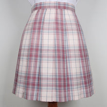 Load image into Gallery viewer, Women high waisted pink plaid pleated skirt harajuku cute kawaii y2k sexy mini a line skirts girl dark academia cosplay clothes