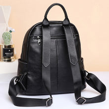 Load image into Gallery viewer, Women&#39;s Backpack Female Cowhide Leather Bags Genuine Leather Fashion Bag For Girls Teenage School Shoulder Mochila for Ladies