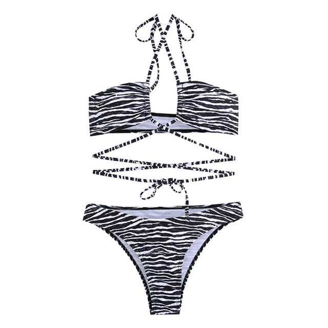 Women's Bikini Set Low Waist Bathing Swimwear Swimsuit Removable Pad Beach Suit 2022 Koren Style Bathing Suit Women