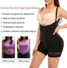 Load image into Gallery viewer, Women&#39;s Corset High Girdle For Daily And Post-Surgical Use Slimming Sheath Belly Compression Garment Tummy Full Shapewear Fajas
