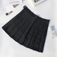 Load image into Gallery viewer, Women's Fashion High Waist Skirt Pleated Wind Skirt Ulzzang Cosplay Kawaii harajuku Female Mini Short Skirts clothing for women