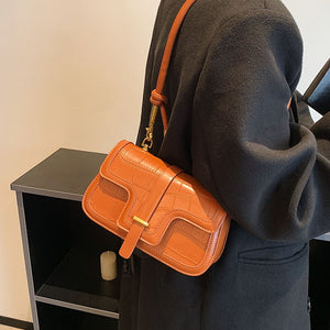 Women&#39;s Fashion Shoulder Bag Stone Pattern Women&#39;s Mobile Bag Winter New Crossbody Bag Wallet Mini Women&#39;s Bag