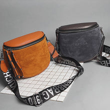 Load image into Gallery viewer, Women&#39;s Fashion Small Messenger Bags Lady Shouder Bag Bucket Bags Crossbody Tote Bag Females Handbag Semicircle Saddle