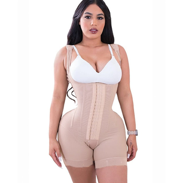Women's High Double Compression Garment Tummy Control Adjustable Skims BBL Post Op Surgery Supplie Fajas Colombianas