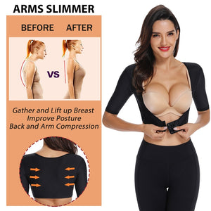 Women's Shapewear Posture Corrector Slimming Arm Shapers Shoulder Shoulder Back Support Corrector shaper Humpback Prevent