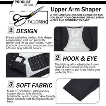 Load image into Gallery viewer, Women&#39;s Shapewear Posture Corrector Slimming Arm Shapers Shoulder Shoulder Back Support Corrector shaper Humpback Prevent