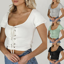 Load image into Gallery viewer, Women&#39;s Solid Color Sexy Sleeveless Racer Back Neck Sling Bodysuit Vest Jumpsuit Summer Tops For Women 2021 Blouse Cotton