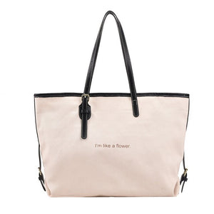 Women&#39;s single shoulder bag Canvas women&#39;s bag Leisure large bag Daily shopping bag Shoulder bag Women&#39;s bag Zipper women&#39;s bag