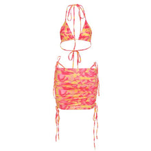 Load image into Gallery viewer, Women's summer suit， Sexy inside take small vest fashion bag buttock skirt casual suit female