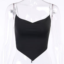 Load image into Gallery viewer, Women streetwear tube tops backless sexy clubwear camis summer sleeveless asymmteric hem streetwear tops camisole 2021