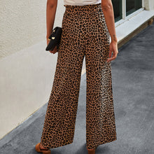 Load image into Gallery viewer, Womens Loose Fit High Waist Long Pants Wide Leg Palazzo Trousers High Waist Long Trousers Hip Hop Pants Long Streetwear