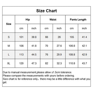 Womens Loose Fit High Waist Long Pants Wide Leg Palazzo Trousers High Waist Long Trousers Hip Hop Pants Long Streetwear