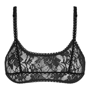 Womens See-through Sheer Lace Hollow Out Bra Tops Plus size Adjustable Spaghetti Shoulder Straps Bra Push Up Underwear