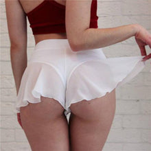 Load image into Gallery viewer, Womens Sexy Sports Shorts Tennis Skirt Girls Gym Dance Skirt Shorts 2021 Solid Color Pantskirt Anti-emptied Short Pants