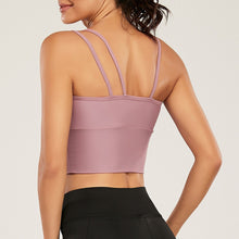 Load image into Gallery viewer, Womens With Chest Pad Beauty Back Breathable Fitness Running Sports Crop Top Women Shirt Womens Tops And Blouses Summer Tank