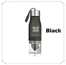 Load image into Gallery viewer, Xmas Gift 650ml Infuser Water Bottle Plastic Fruit Infusion Kids Drink Outdoor Sports Bottle Juice Lemon Portable Kettle