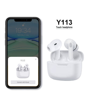 Y113 TWS Earbuds Wireless Headphones Pro Bluetooth Earphones With Microphone Touch Control Sport Waterproof Headset Noise Cancel