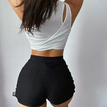 Load image into Gallery viewer, Y2k Hollow Out O Neck Asymmetric Crop Top Two Piece Vest Solid Sleeveless Ribbed Sexy Streetwear Summer Clothes for Women Casual