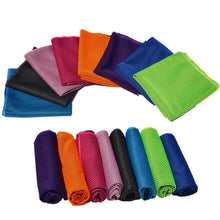 Load image into Gallery viewer, Yoga Fitness Cold Towel Outdoor Cooling Wipe Sweat Running Towel Absorbent Sweat Cold Towel Men And Women Fitness Quick-drying