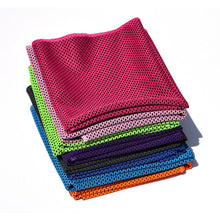 Load image into Gallery viewer, Yoga Fitness Cold Towel Outdoor Cooling Wipe Sweat Running Towel Absorbent Sweat Cold Towel Men And Women Fitness Quick-drying
