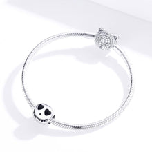 Load image into Gallery viewer, 925 Sterling Silver Halloween Grimace Doll Beads S925 Heart Eye Skeleton Charms DIY Jewelry Making