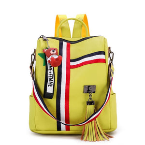 bags for women 2020  new retro fashion zipper ladies backpack PU  Leather high quality school bag shoulder bag for youth bags