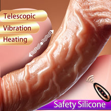 Load image into Gallery viewer, big dildo vibrator sex toys realistic penis artificial telescopic swing dick heating dildos remote control vibrators for women