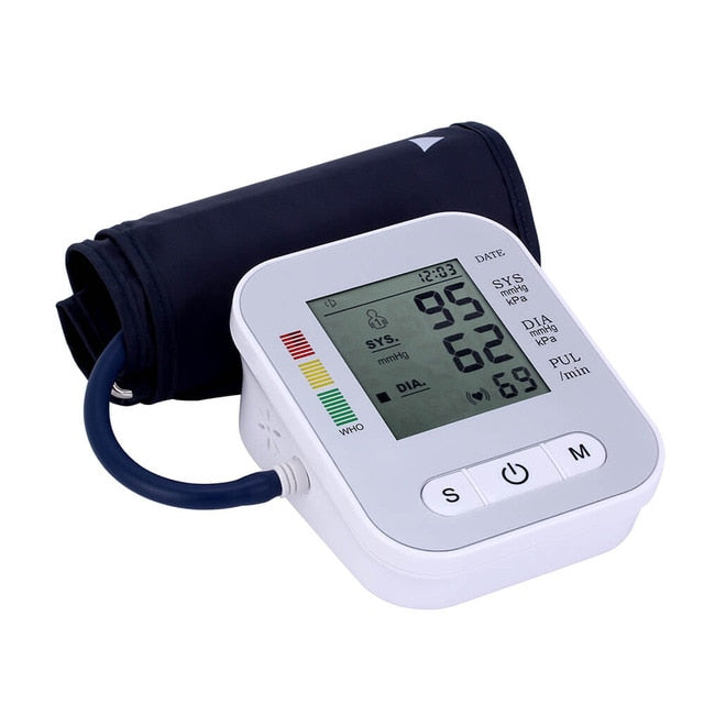 blood pressure meter monitor Sphygmomanometer tensiometros digitales Arm Automatic wrist cuff for tonometer Tensiometro