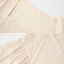 Load image into Gallery viewer, casual lantern sleeve ruffles mini dress women summer fashion pure color slim dresses for women 2021 pink a-line robe femme