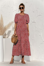 Load image into Gallery viewer, dress for women  maxi dress  plus size dress plaid long casual summer women&#39;s dress 2021