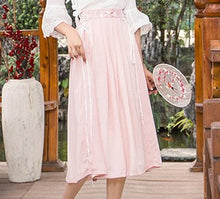 Load image into Gallery viewer, hanfu women hanfu dress cosplay chinese dress cheongsam chinese traditional dress qipao summer cheongsam skirt short sleeve