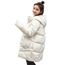 Load image into Gallery viewer, hot sale women winter hooded jacket female outwear cotton plus size warm coat thicken jaqueta feminina ladies camperas